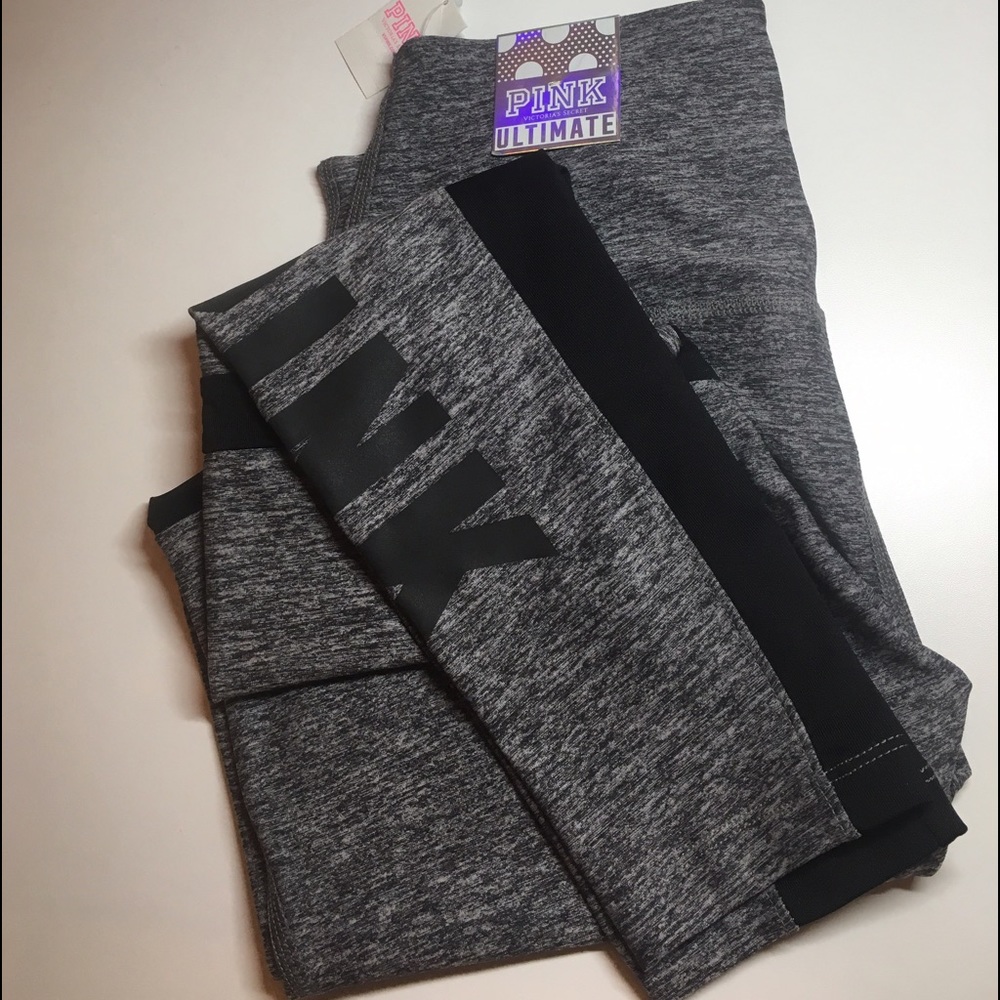 ✨New✨ PINK Fold Over Paneled Workout Legging