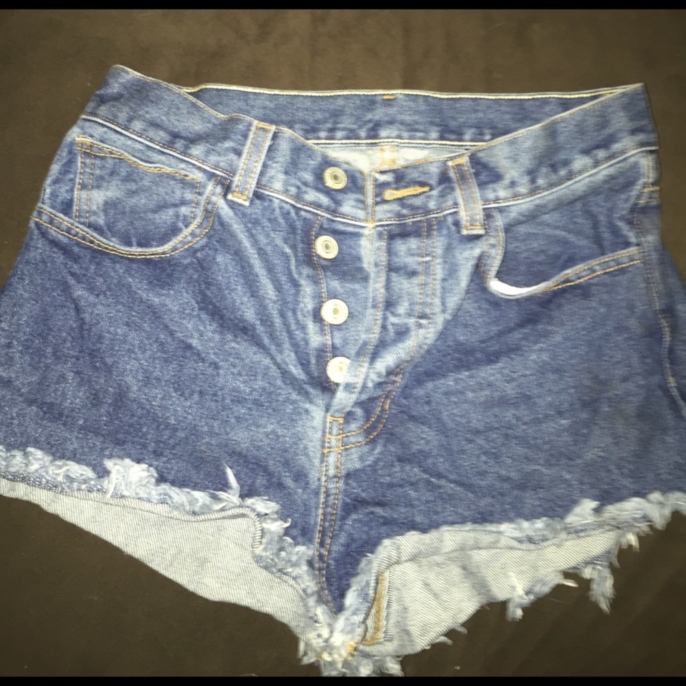 Jean Cutoff Shorts