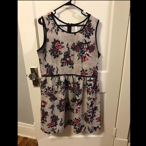 Floral Fit and Flare Dress