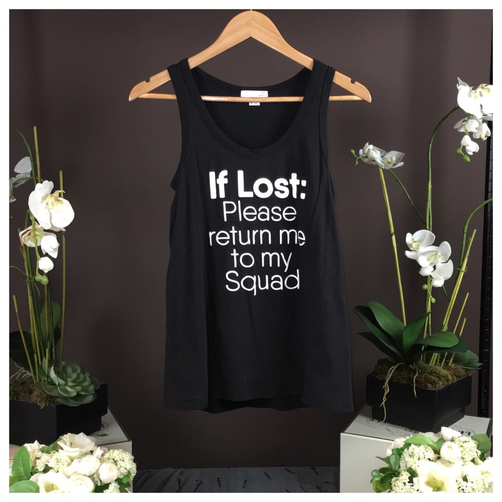 IF LOST PLEASE RETURN ME TO MY SQUAD CHEER TOP
