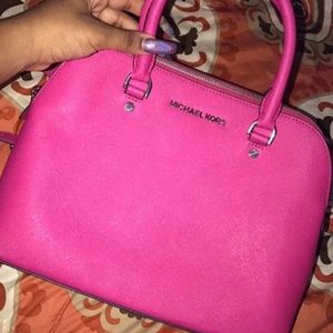 Raspberry colored Michael Kors, authentic.