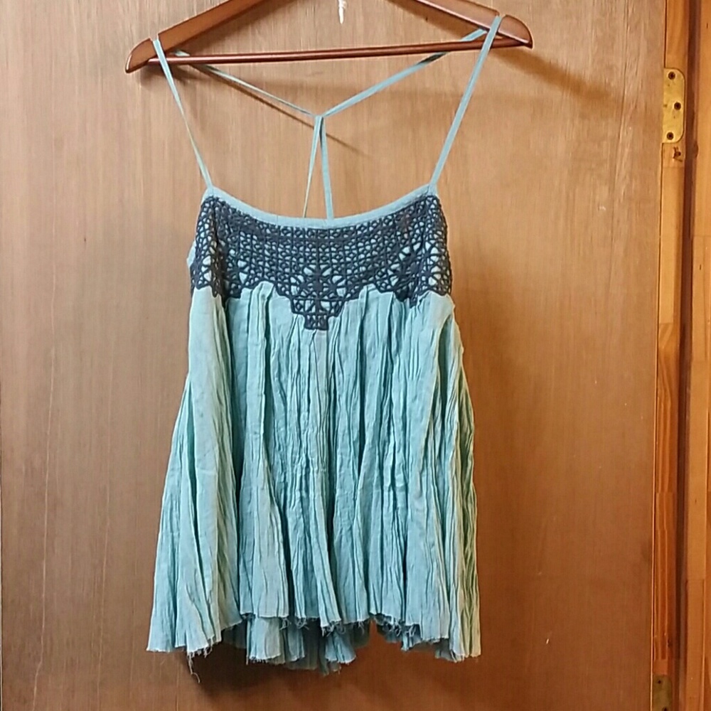 Free people tank top size large