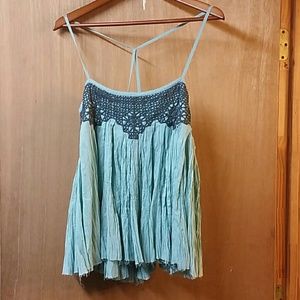Free people tank top size large