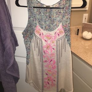 Floral tank top