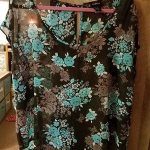 Torrid Chiffon Top NWOT size 1X