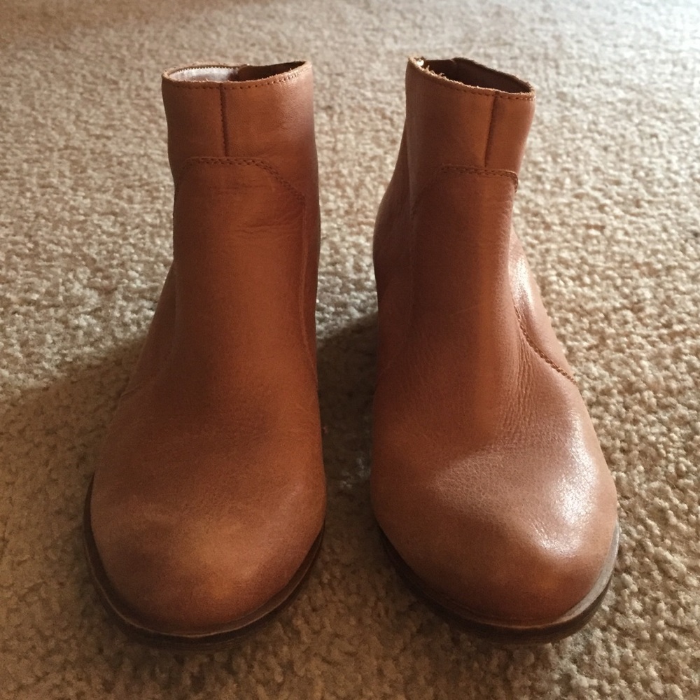 Leather Lucky Brand Booties