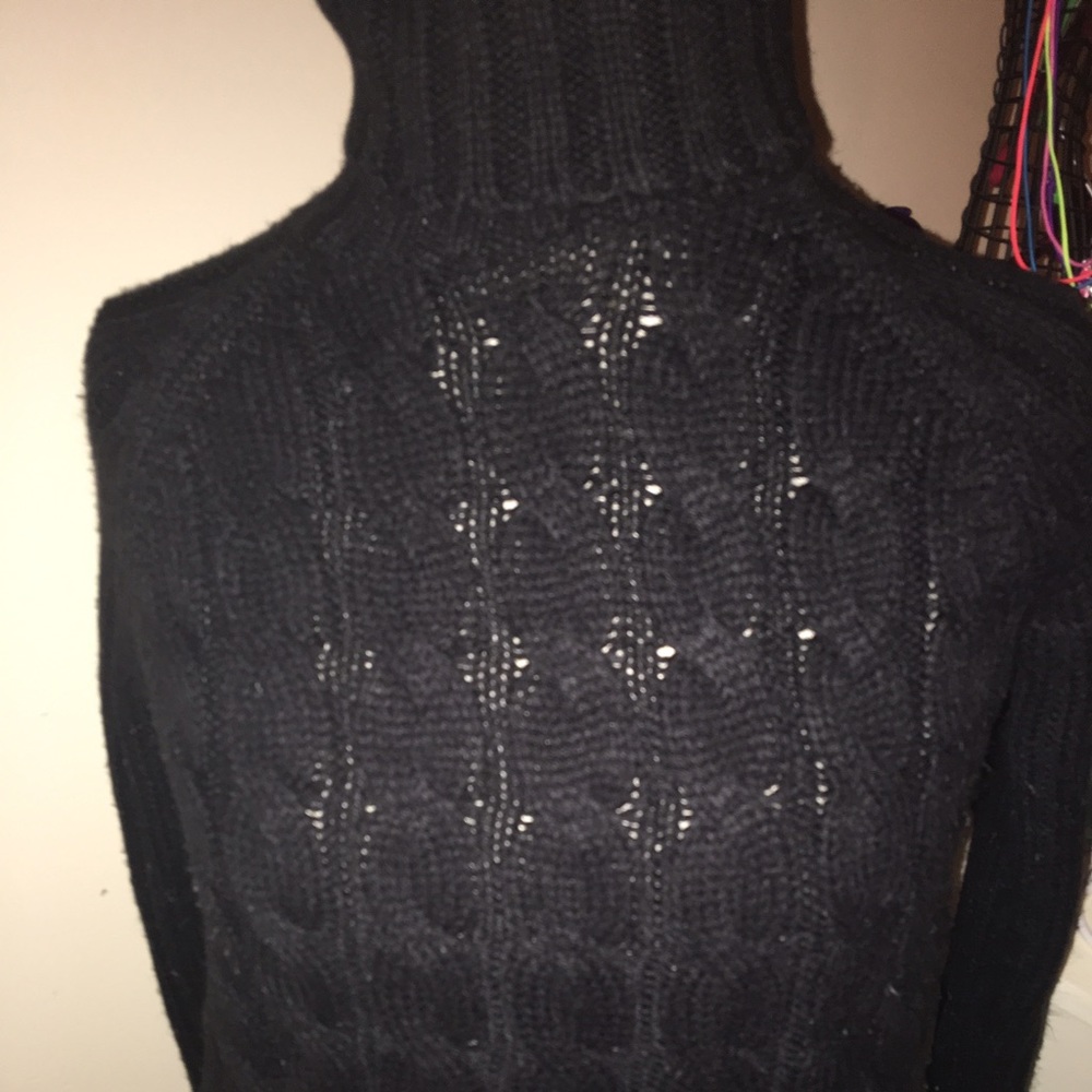 Black turtleneck