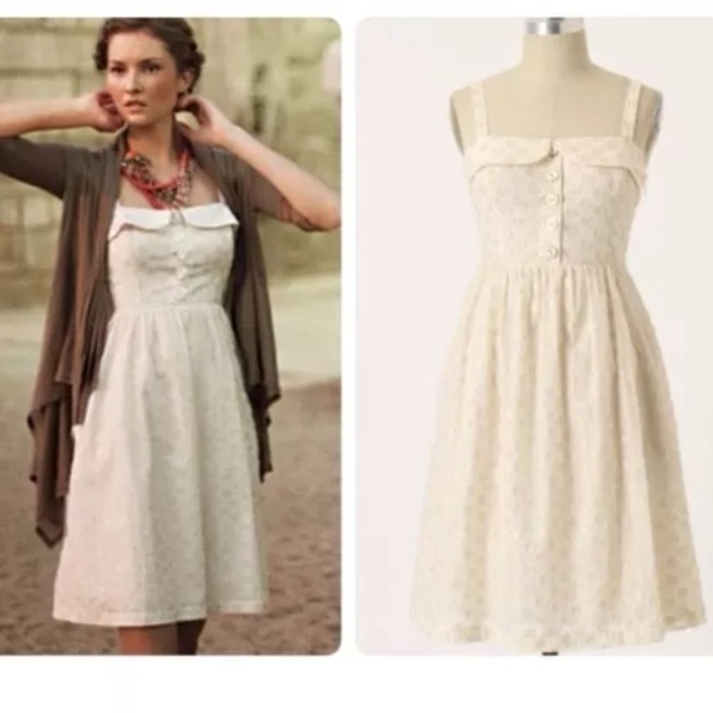 Anthropologists Maeve in a twinkling dress