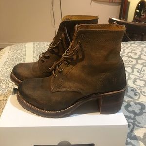 Frye boots. Worn only once.