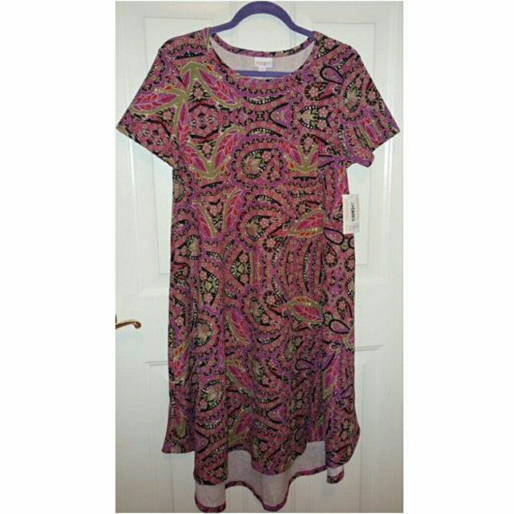 NWT Lularoe Carly small paisley print