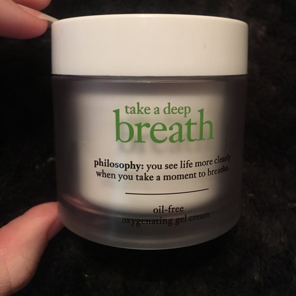 Philosophy gelcream moisturizer Take a Deep Breath