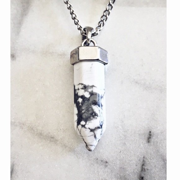 Whimsy Jewelry - Howlite Necklace