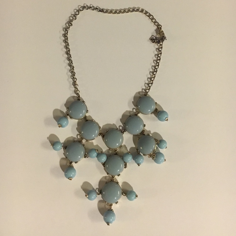 Blue Costume Necklace