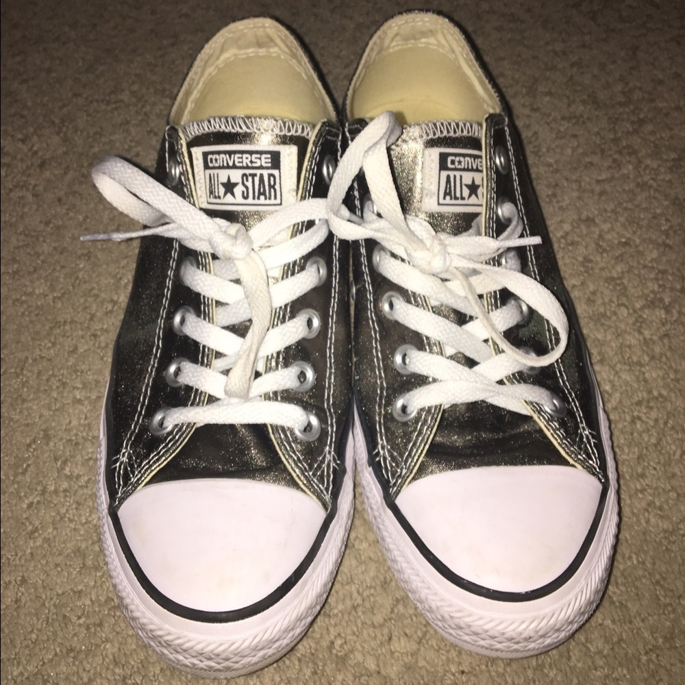 Converse metallic chucks