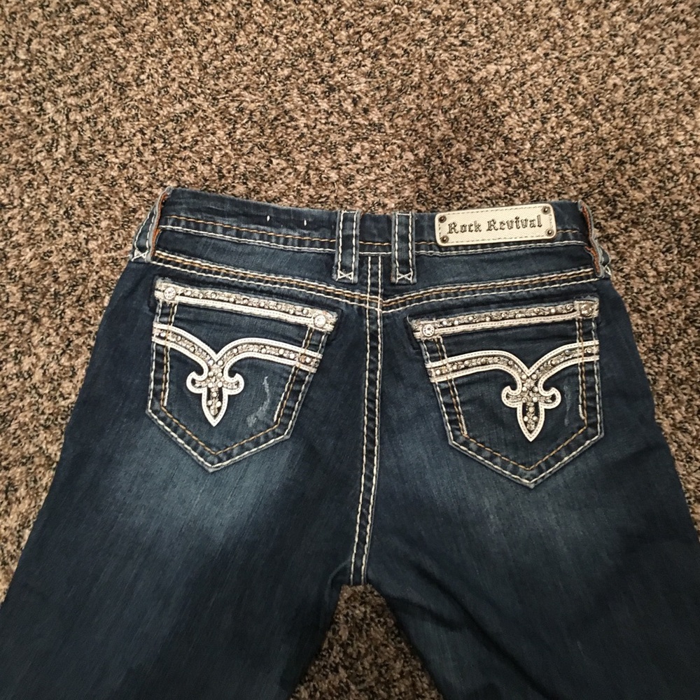 Size 28 Rock Revival Nancy easy boot jean!