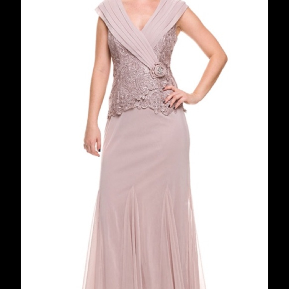 Patra Lace Bodice Jersey Dress