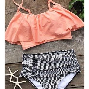 High wasted swimsuit! New , never worn!