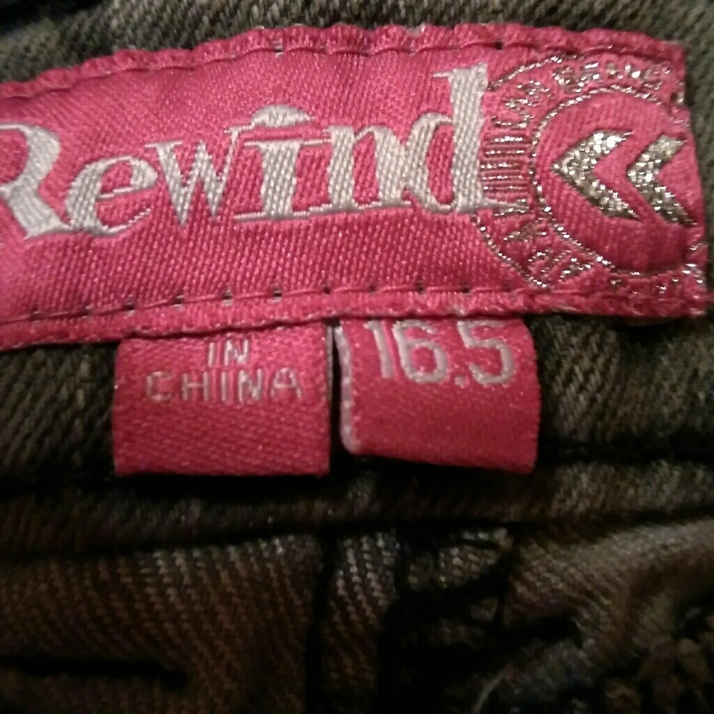 Juniors rewind leopard jeans
