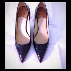Cole Haan Nike Air Black Patent Heels