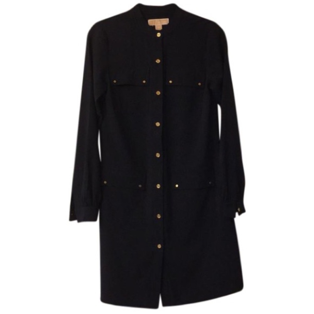 Michael Kors Navy Shirtdress