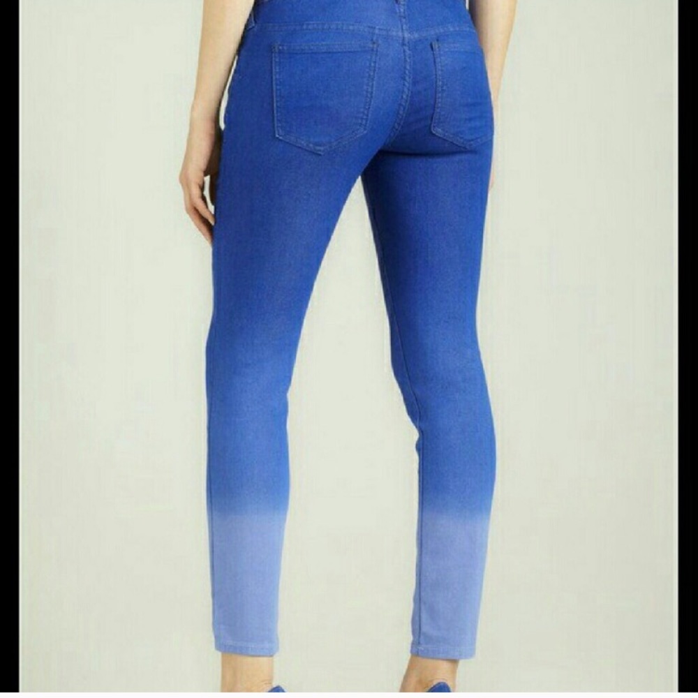 Free People Blue Ombré Pants