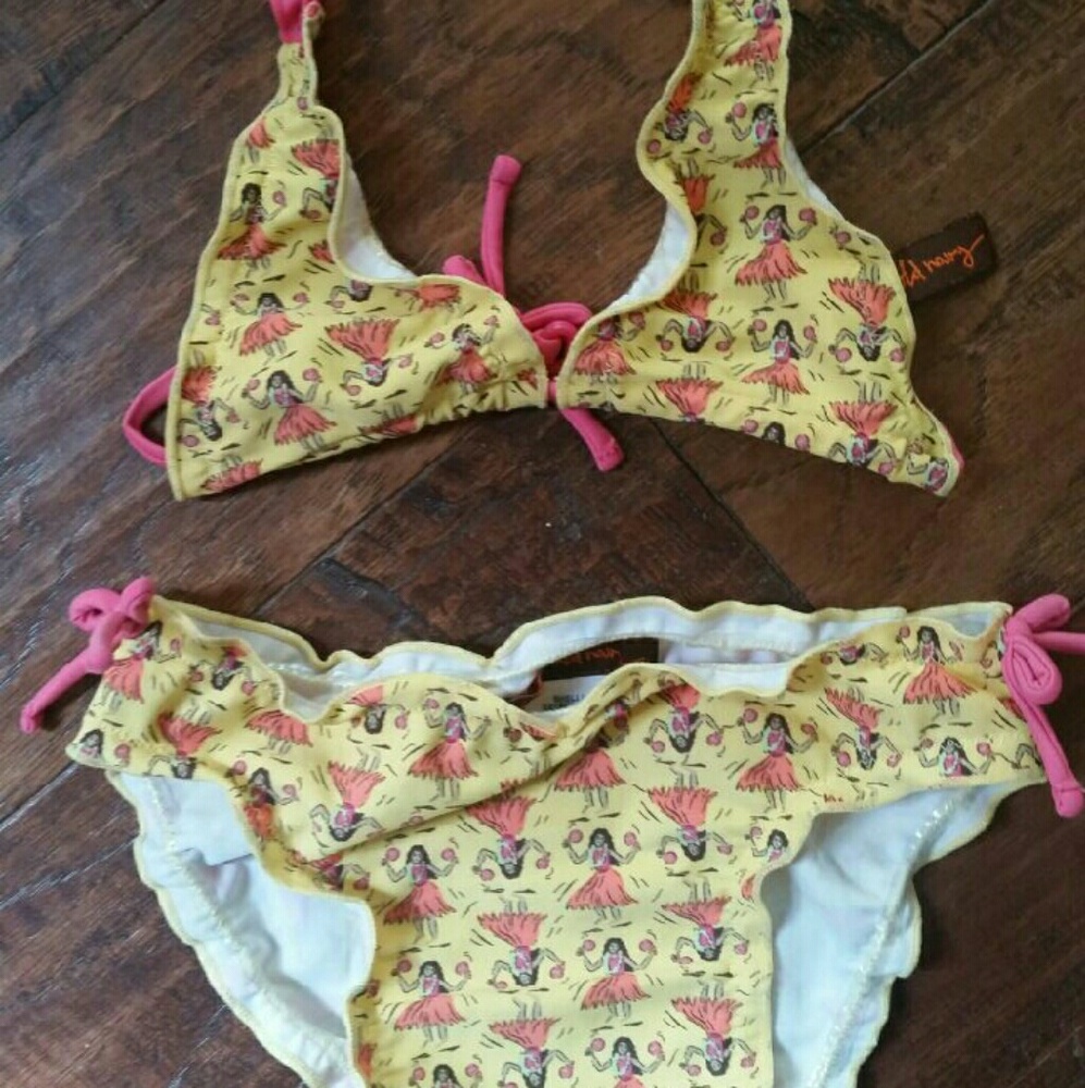 Old Navy Hawaiian girl bikini