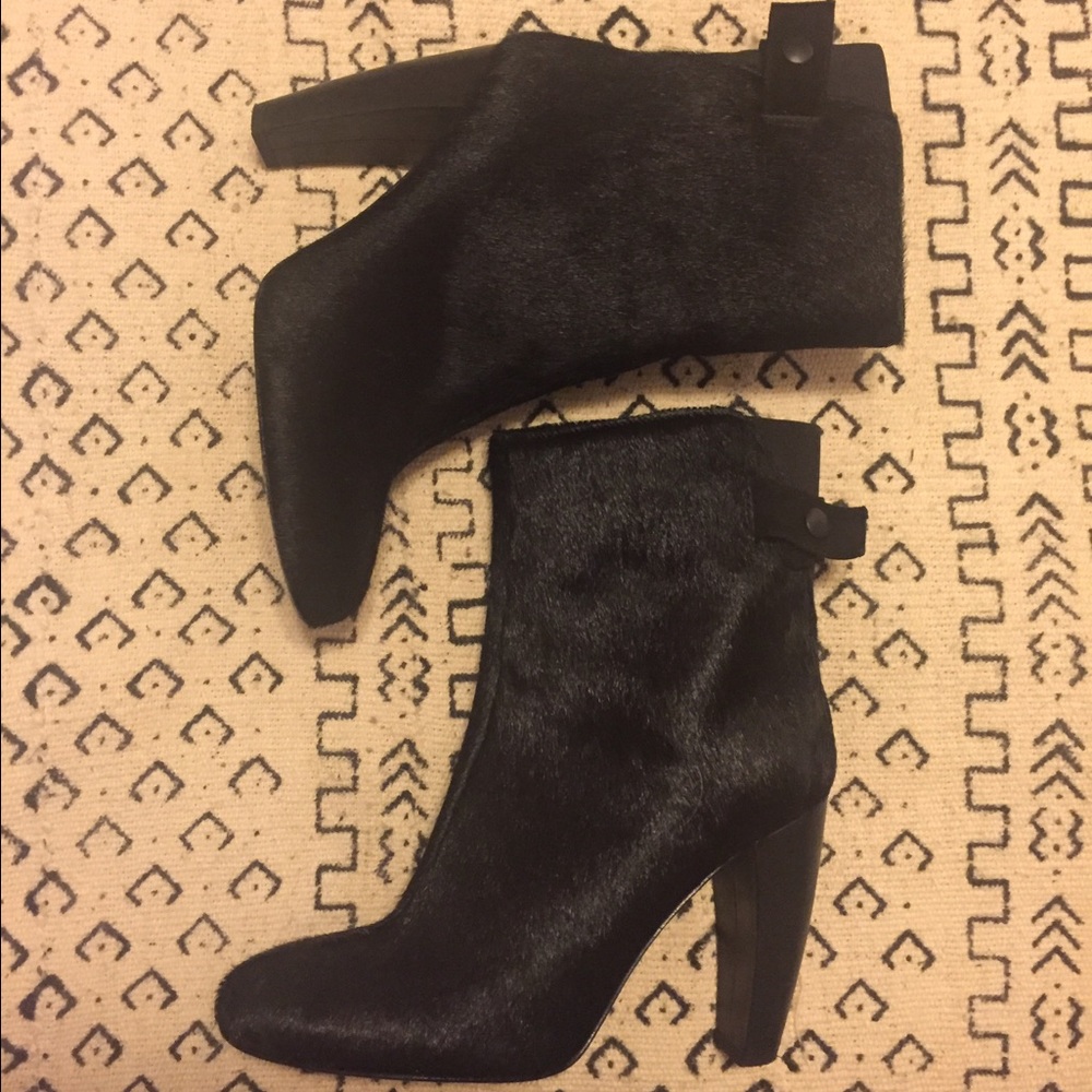 Tibi Ponyhair Boots