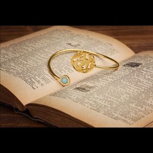 21K gold plated bracelet