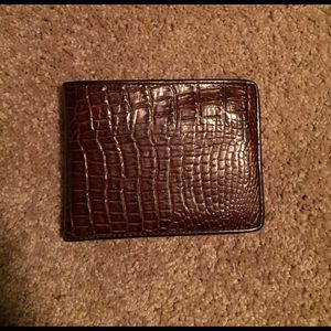 Lacoste Crocidile Skin Wallet