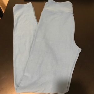 LuLaRoe Solid Light Blue Leggings