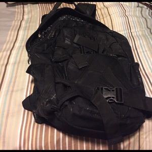 Hurley black back pack