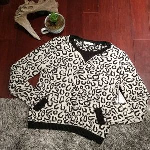 Lush Cheetah Print Sweater
