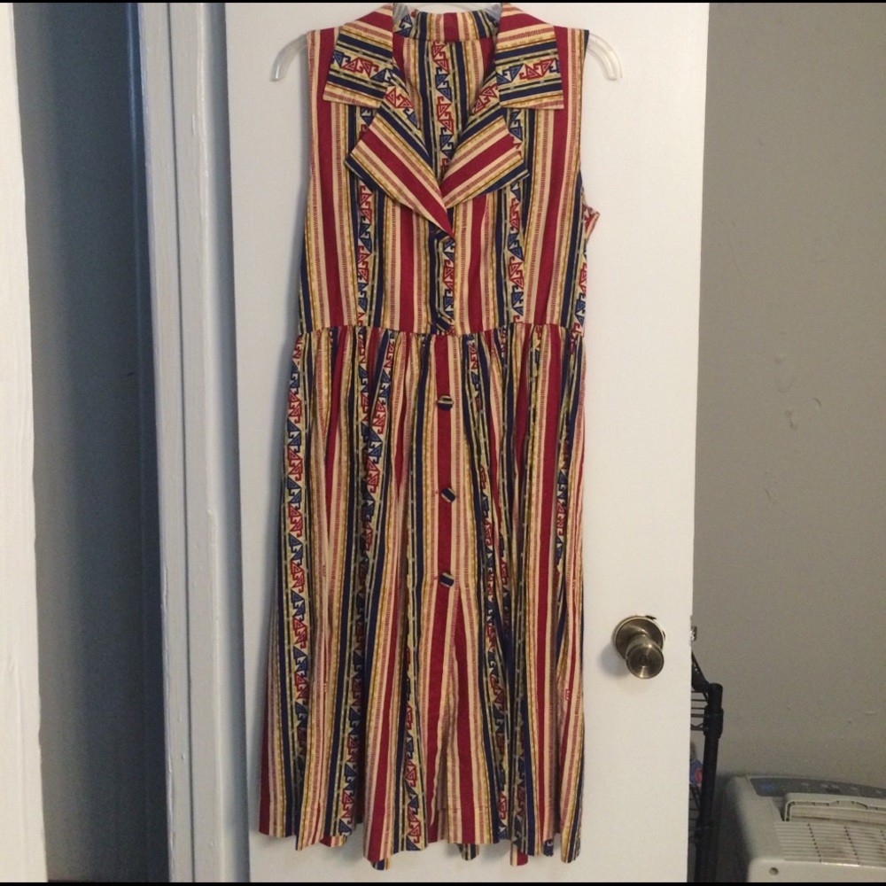 Vintage Shirt-Waist Dress