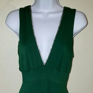 Esmeralda green party dress