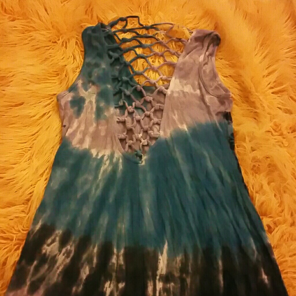 TYE DYE DRESS - Picture 3 of 4
