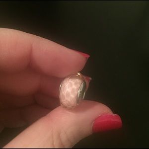 Pink Pandora glass bead