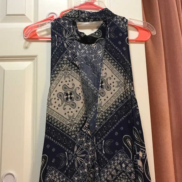 Free people open back top/tunic - Picture 3 of 4