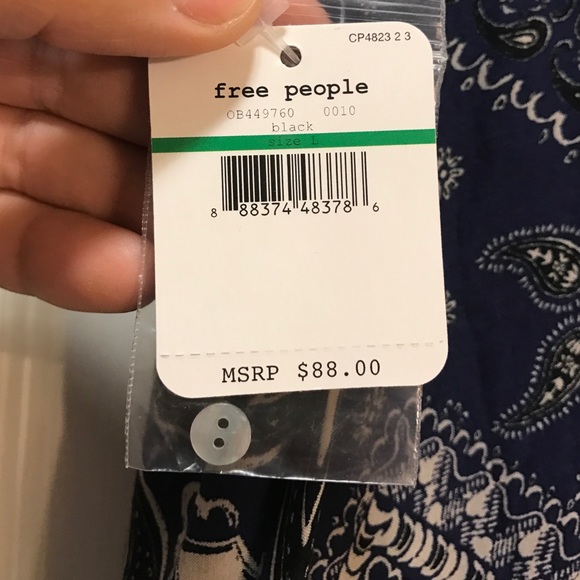 Free people open back top/tunic - Picture 4 of 4