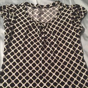 Short sleeved dress top