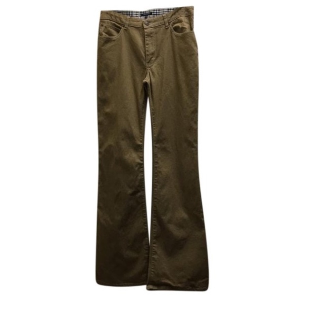 Burberry London Khaki Flare Pants