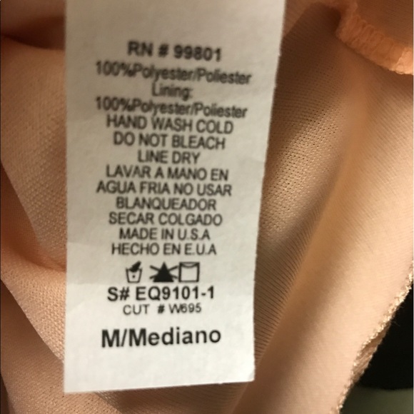 Sale pink Floral Cold Shoulder Dress - Picture 4 of 4