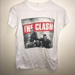The Clash band tee- size medium