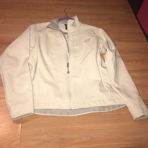 Northface sweater/rain material sweater