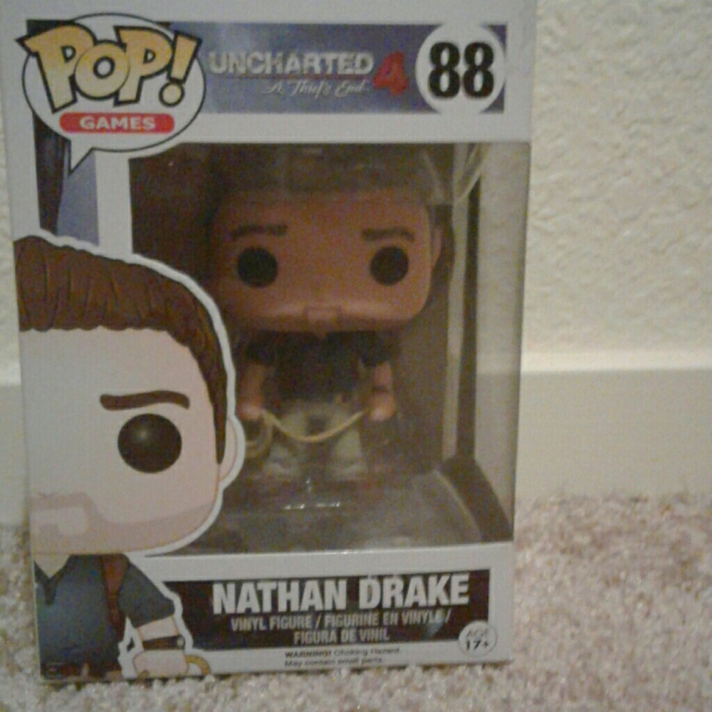 Nathan Drake Pop Games Figure