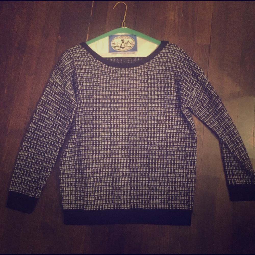 J. Crew multicolor and sparkle sweater