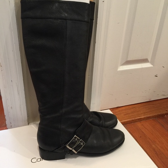 Calvin Klein black boots - Picture 2 of 4