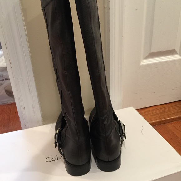 Calvin Klein black boots - Picture 3 of 4