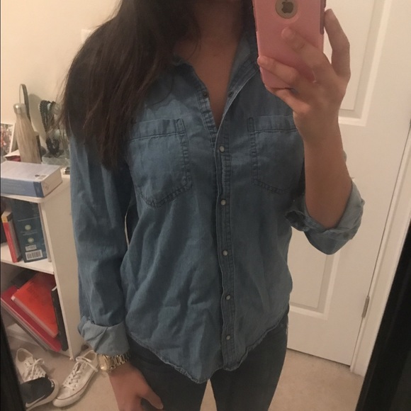 Chambray button down - Picture 2 of 4