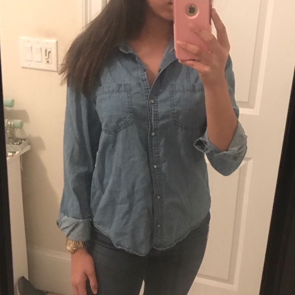 Chambray button down - Picture 3 of 4
