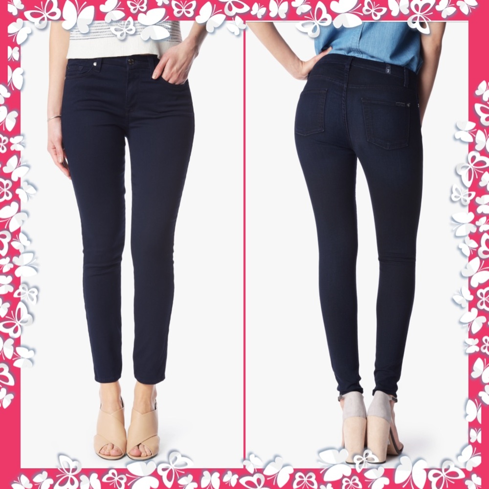 7 For All Mankind the Ankle super skinny